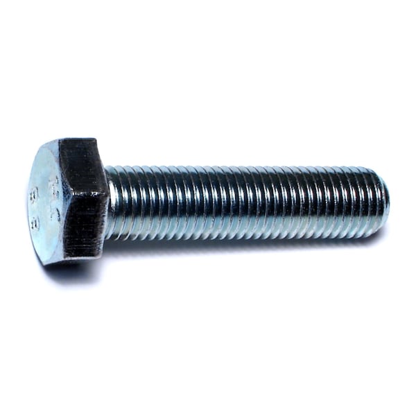 Midwest Fastener Class 8.8, M12-1.50 Hex Head Cap Screw, Zinc Plated Steel, 50 mm L, 4 PK 73604 - main